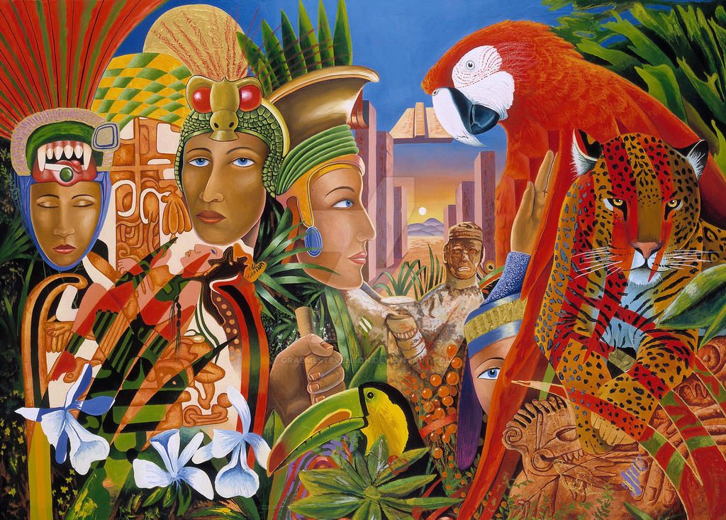 Deviantart Aztec Ritual Aztec Days by Graemestevenson on DeviantArt