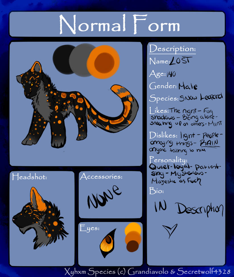 Lost Reference Lost Reference sheet by VoicelessSecrets on DeviantArt