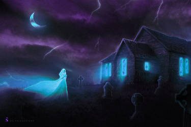 Haunted Night - Photomanipulation