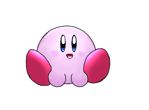 Kirby on photoshop