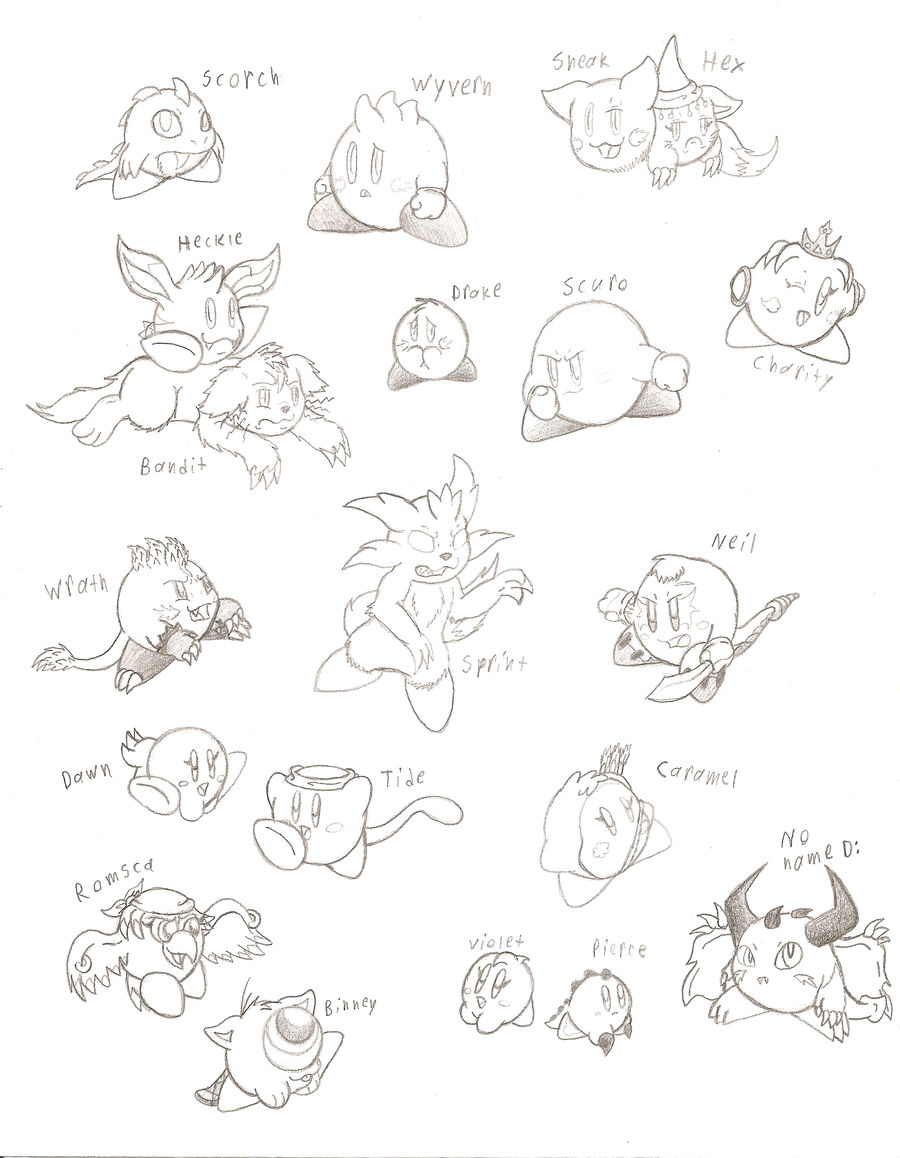 Some kirby OCs