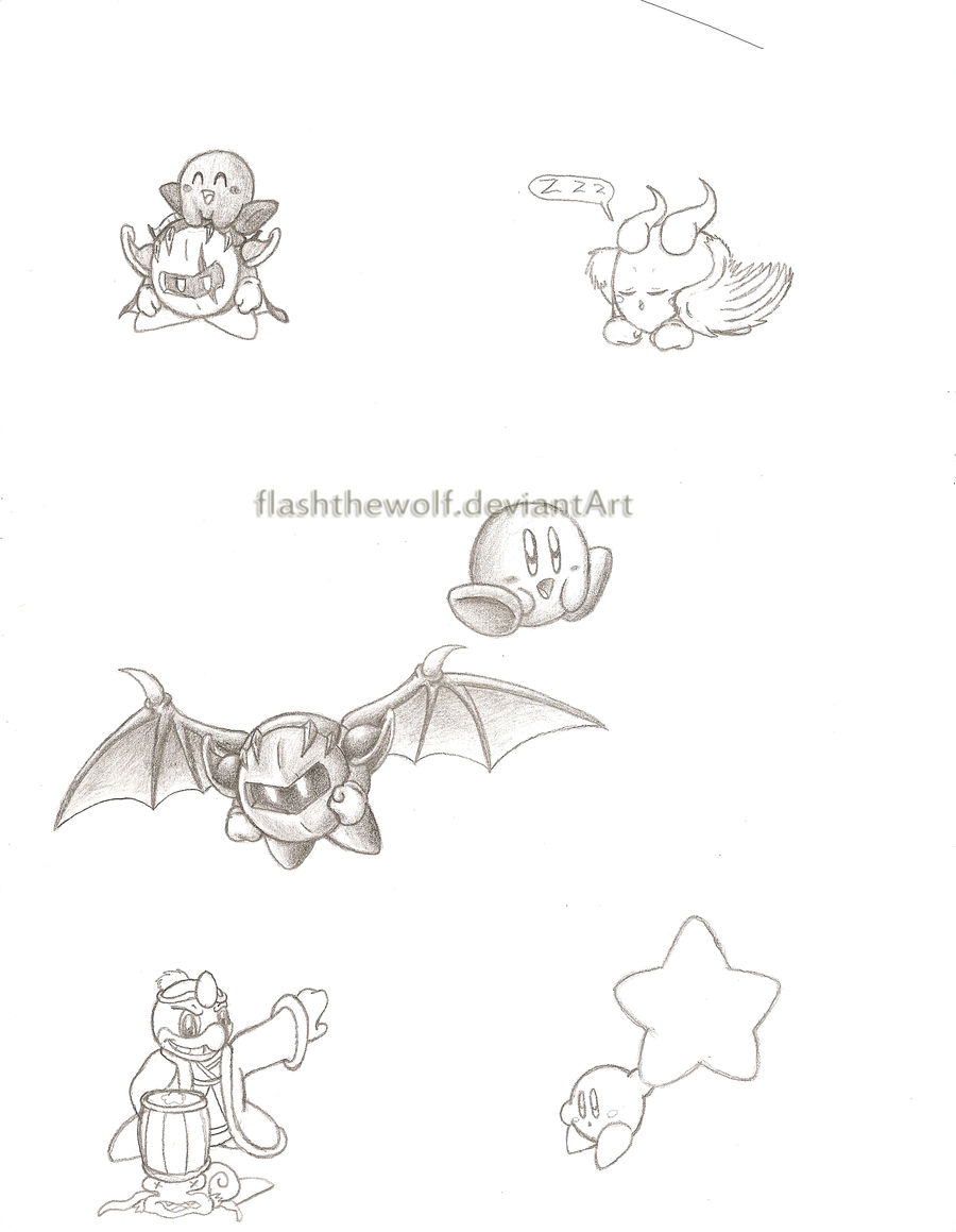 kirby sketchdump