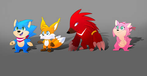 Sonic Redesign Line Up