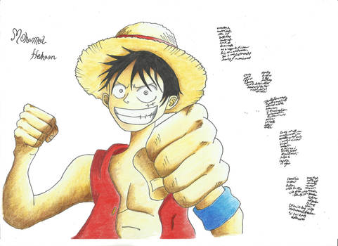 Monkey D. Luffy from One Piece