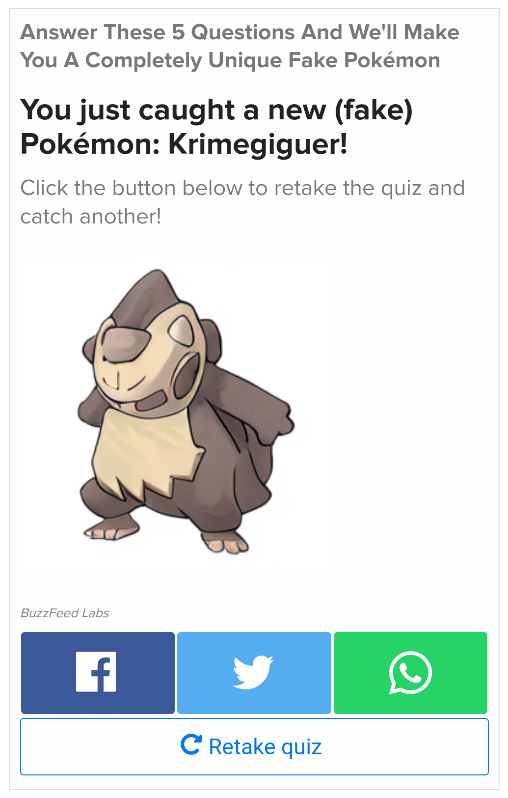 Answer These 5 Questions And We'll Make You A Completely Unique AI  Generated Fake Pokémon