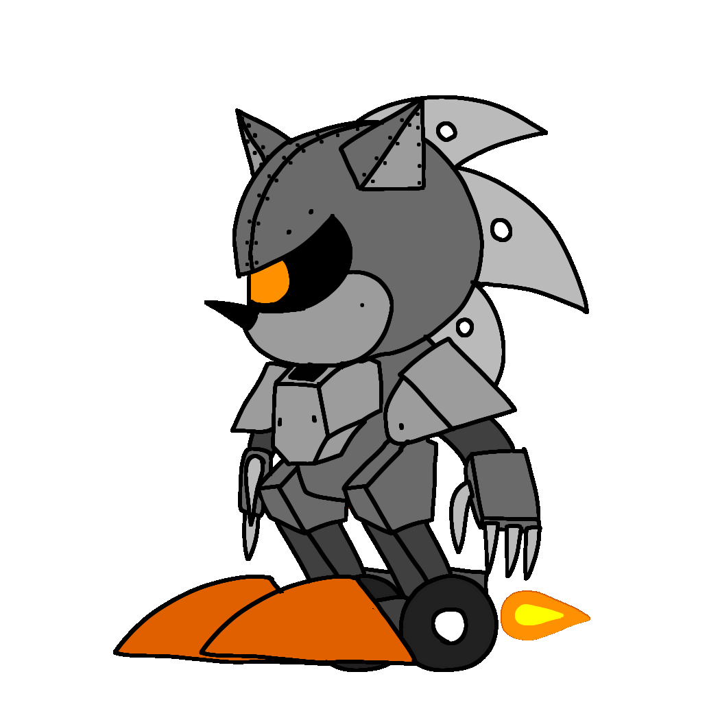 Sonic 2: Silver Sonic GIF by LexTheDeviant369 on DeviantArt