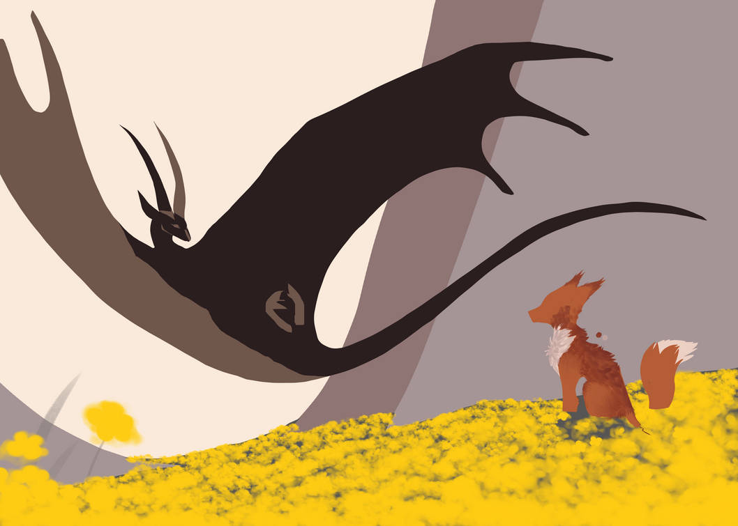Fox Dragon Deviantart Fox Dragon | WIP (feedback?) by CloudberryArts on DeviantArt