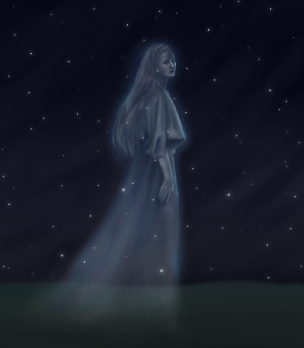 Ghost Girl by RosaleeLuAnn on DeviantArt