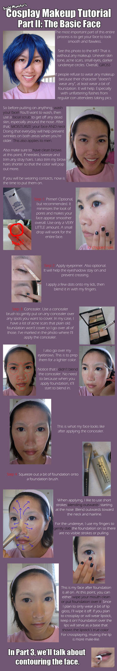 Cos Makeup Tutorial Part II