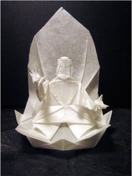 Origami Buddha