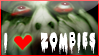 I Heart Zombies Support Stamp