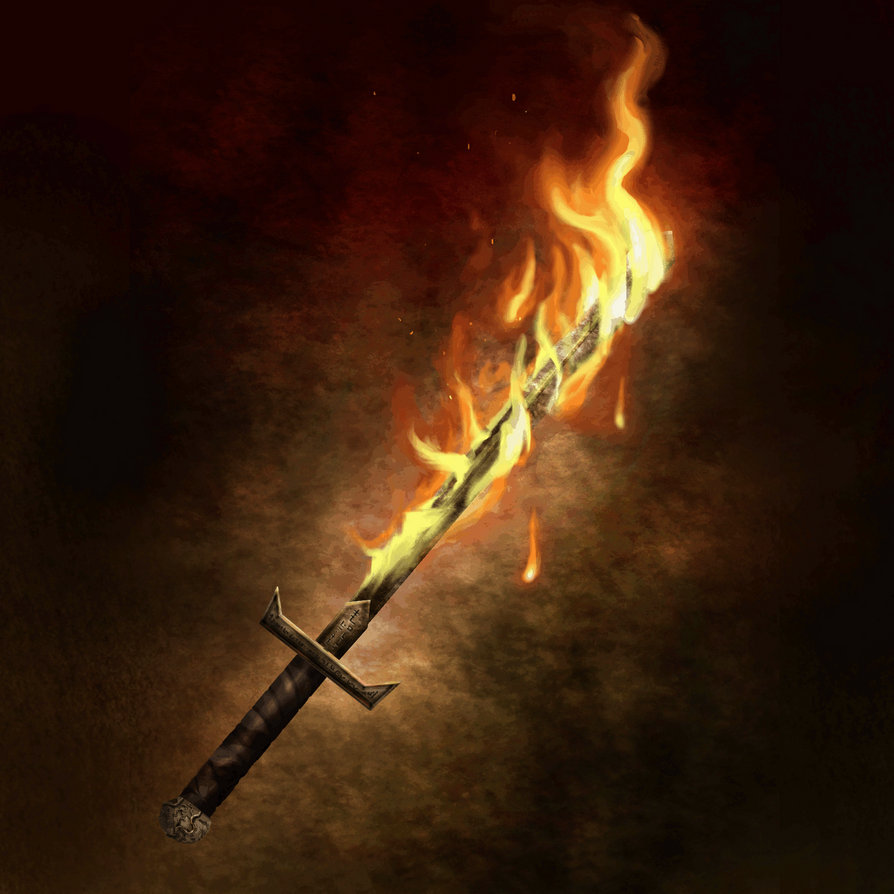 Flame Tongue DnD 5E by bradlyvancamp on DeviantArt