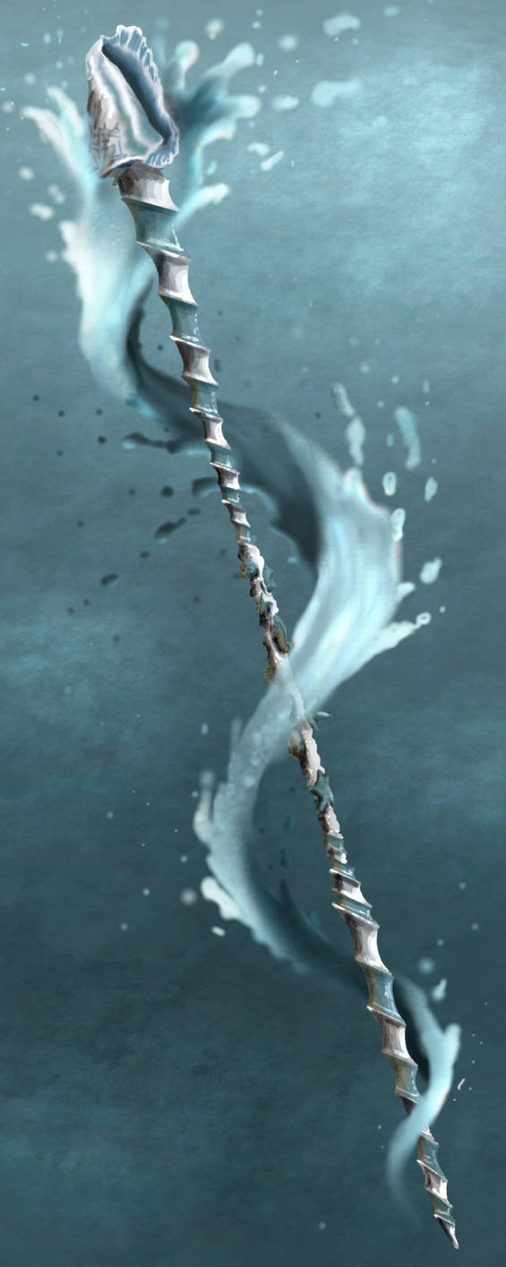 Staff - Water by bradlyvancamp on DeviantArt