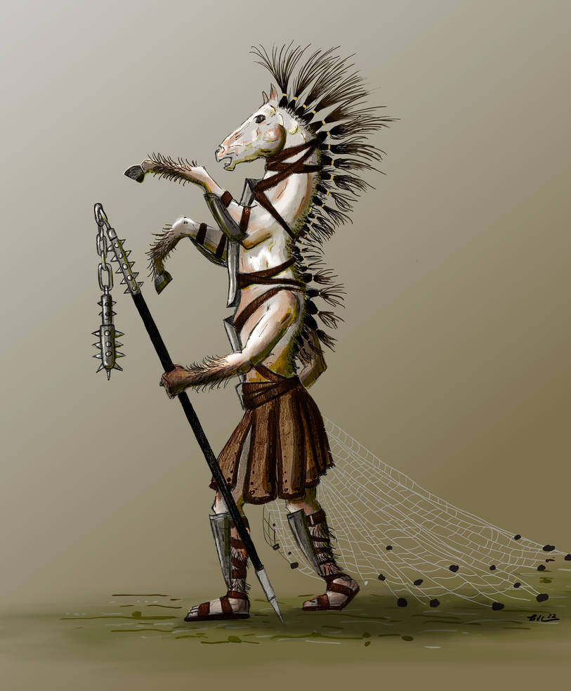 Reindeer Centaur Reverse Centaur by bradlyvancamp on DeviantArt