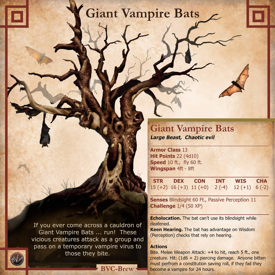 Giant Bats page by bradlyvancamp on DeviantArt