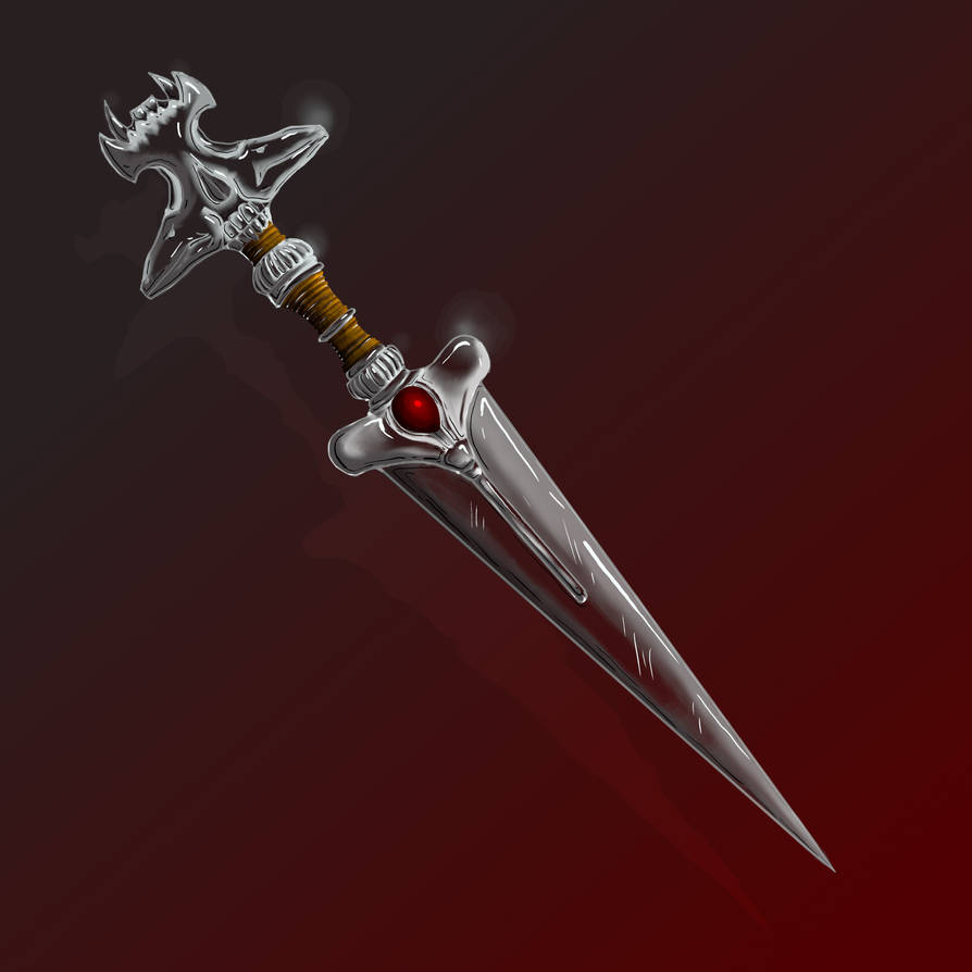Rendille Ritual Blade Knife-Glass Ritual Blade by bradlyvancamp on DeviantArt
