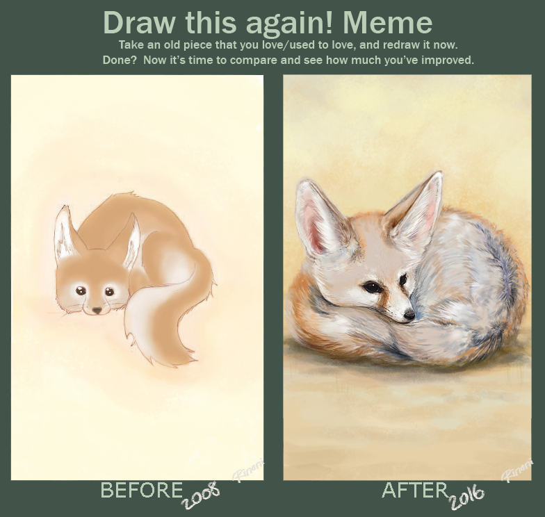 Draw this again! by rinoni