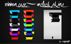 Ribbon Case mClock Set