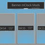 Banner mClock Mods