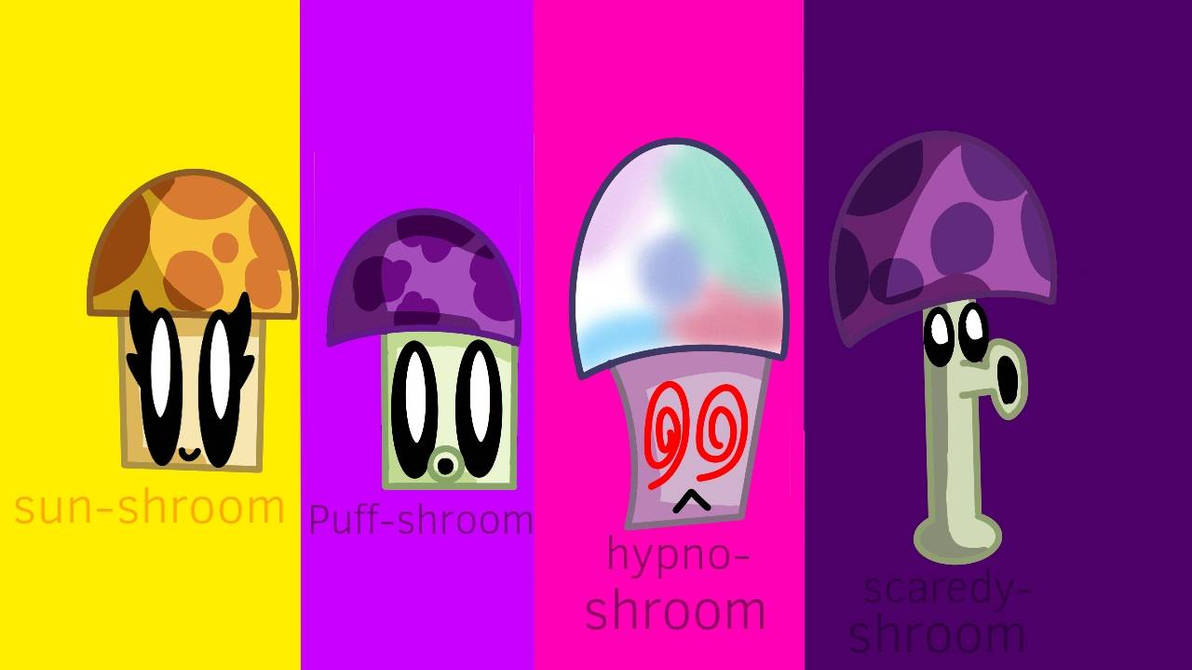 Pvz Mushroom By CookieGuarD On DeviantArt