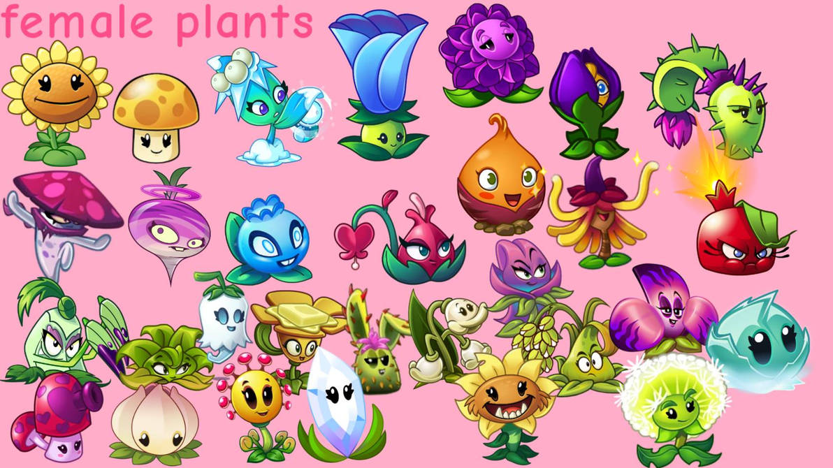 Plant Deviantart Female plants by CookieGuarD on DeviantArt