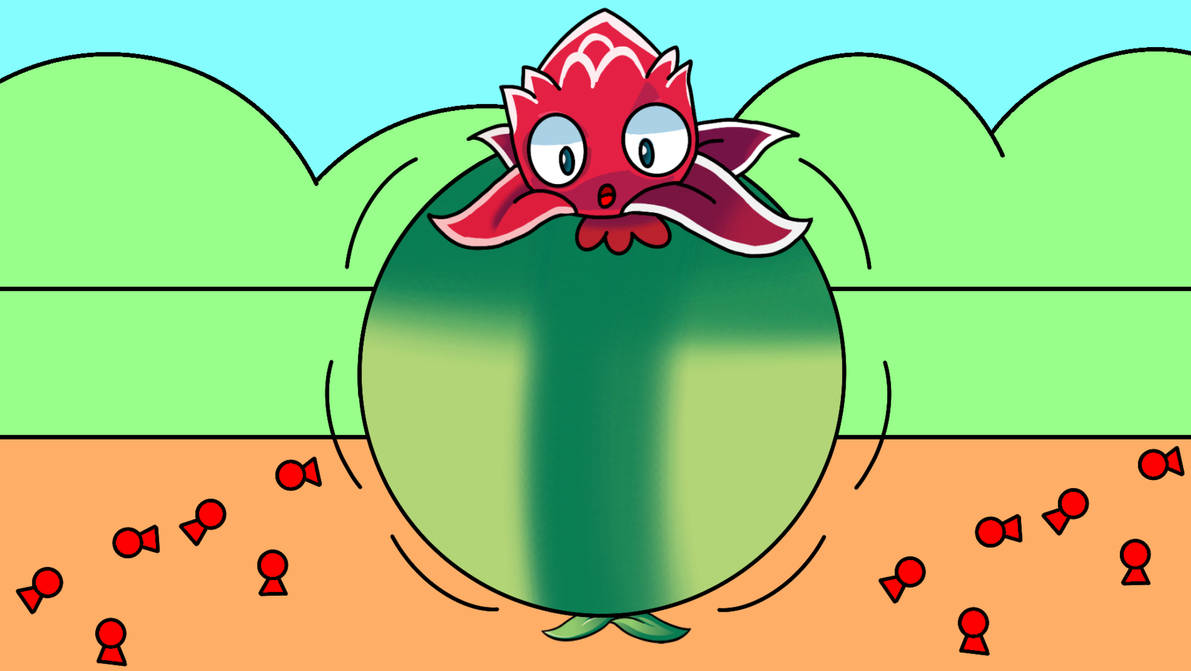 Turn Red Inflation Red stinger balloon Barry inflation by CookieGuarD on DeviantArt