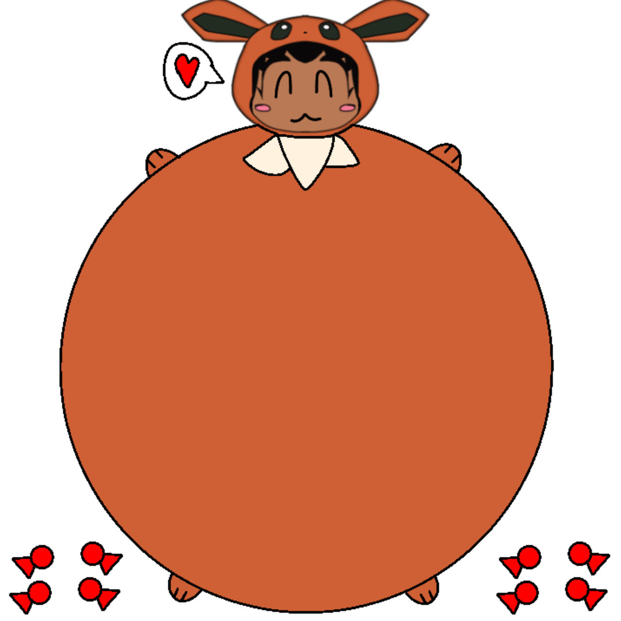 Eevee Inflation Sherry inflation by CookieGuarD on DeviantArt