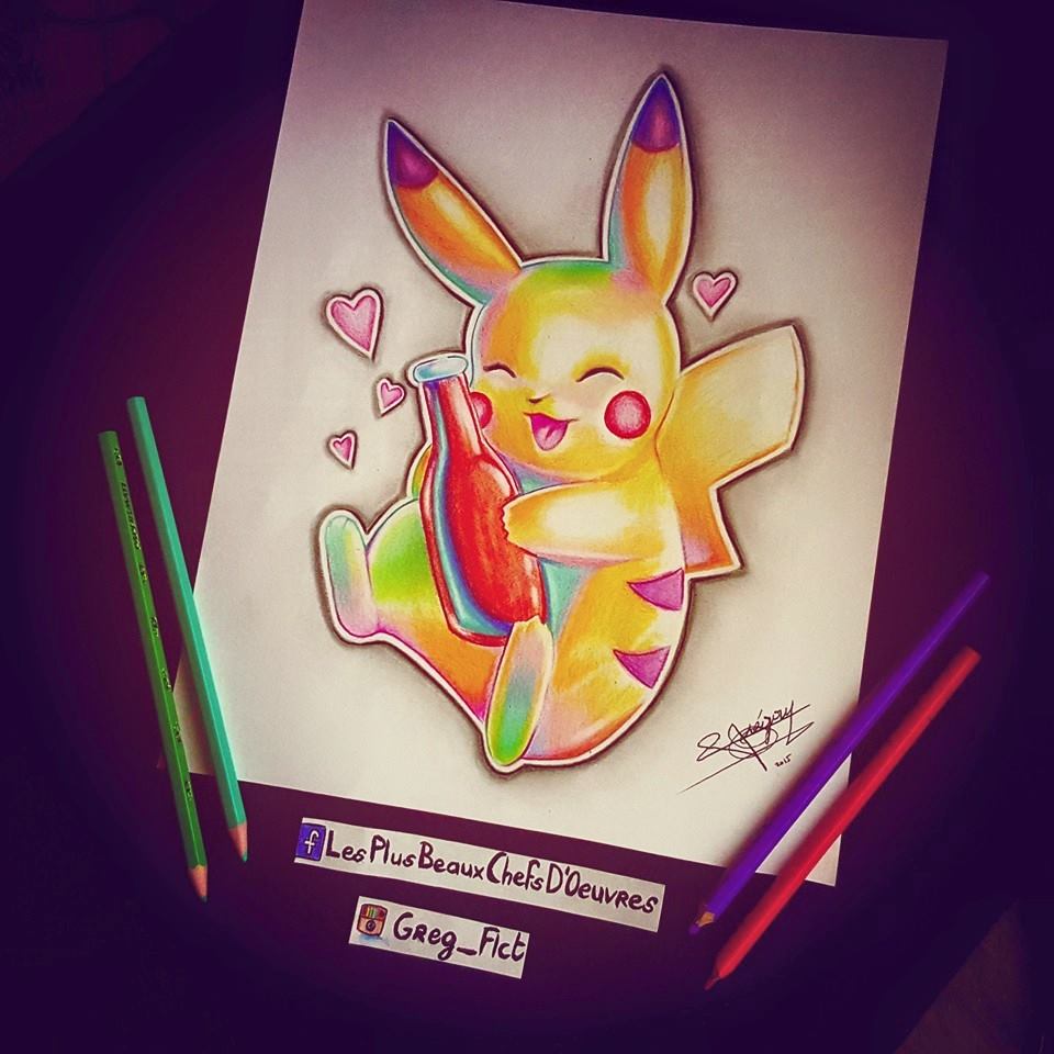 Pikachu by Gregory Felicite