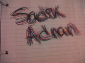 Sadik Adnan's name