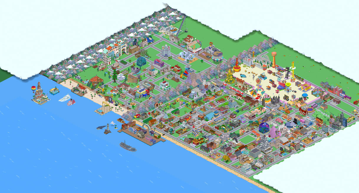 Simsons Map Simpsons Screenshot-2020-03-30--11-12-11 by Gamepainter1207 on DeviantArt