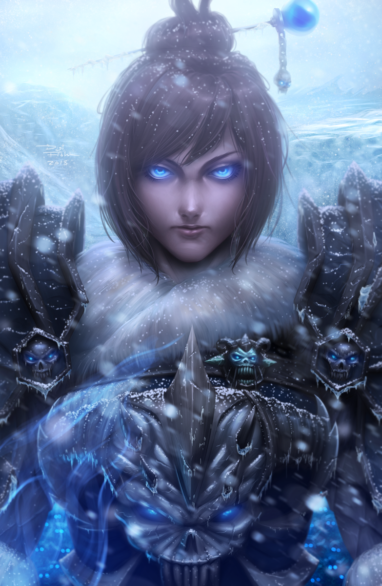 Death Knight Mei by DigiFlohw