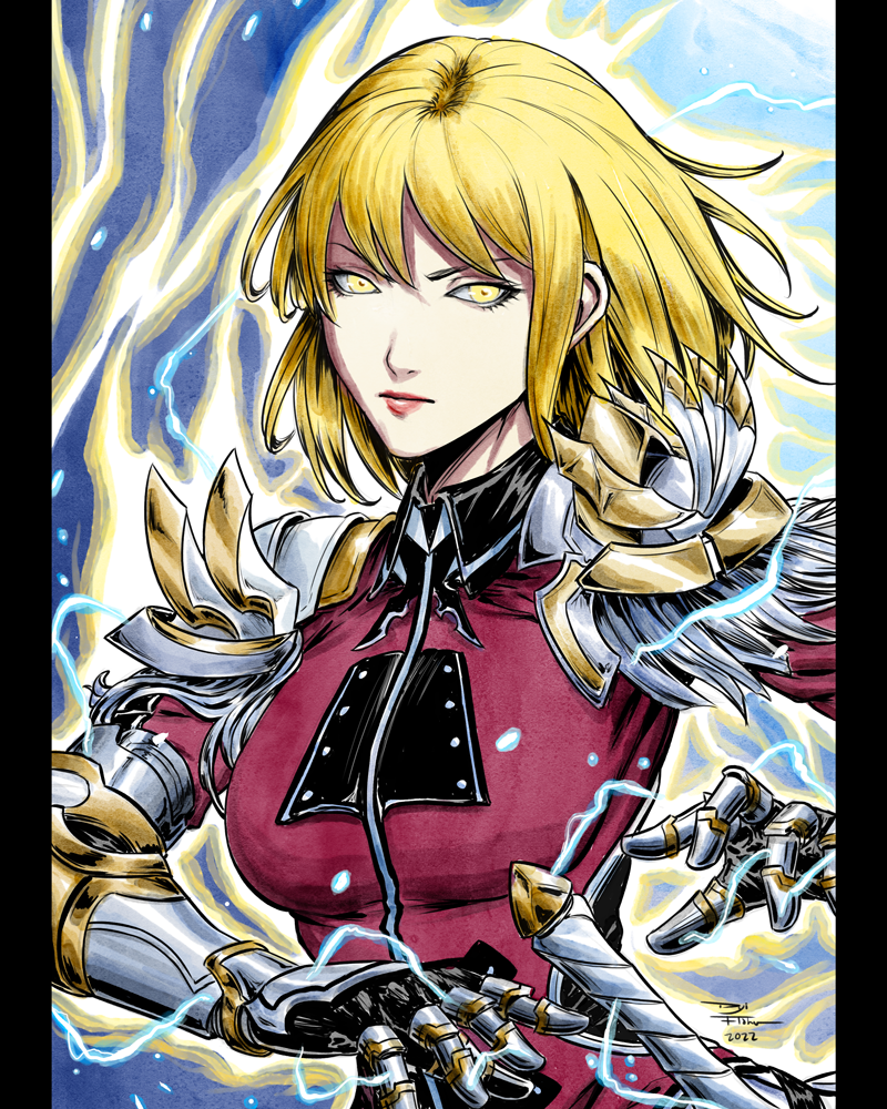 Arttrober 22 - Cha Hae-In (Solo Leveling) by DigiFlohw on DeviantArt