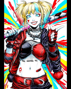 Arttrober 03 - Harley Quinn (Isekai)