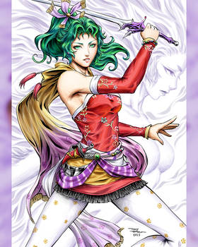 Arttrober 06 - Terra Branford (Final Fantasy VI)