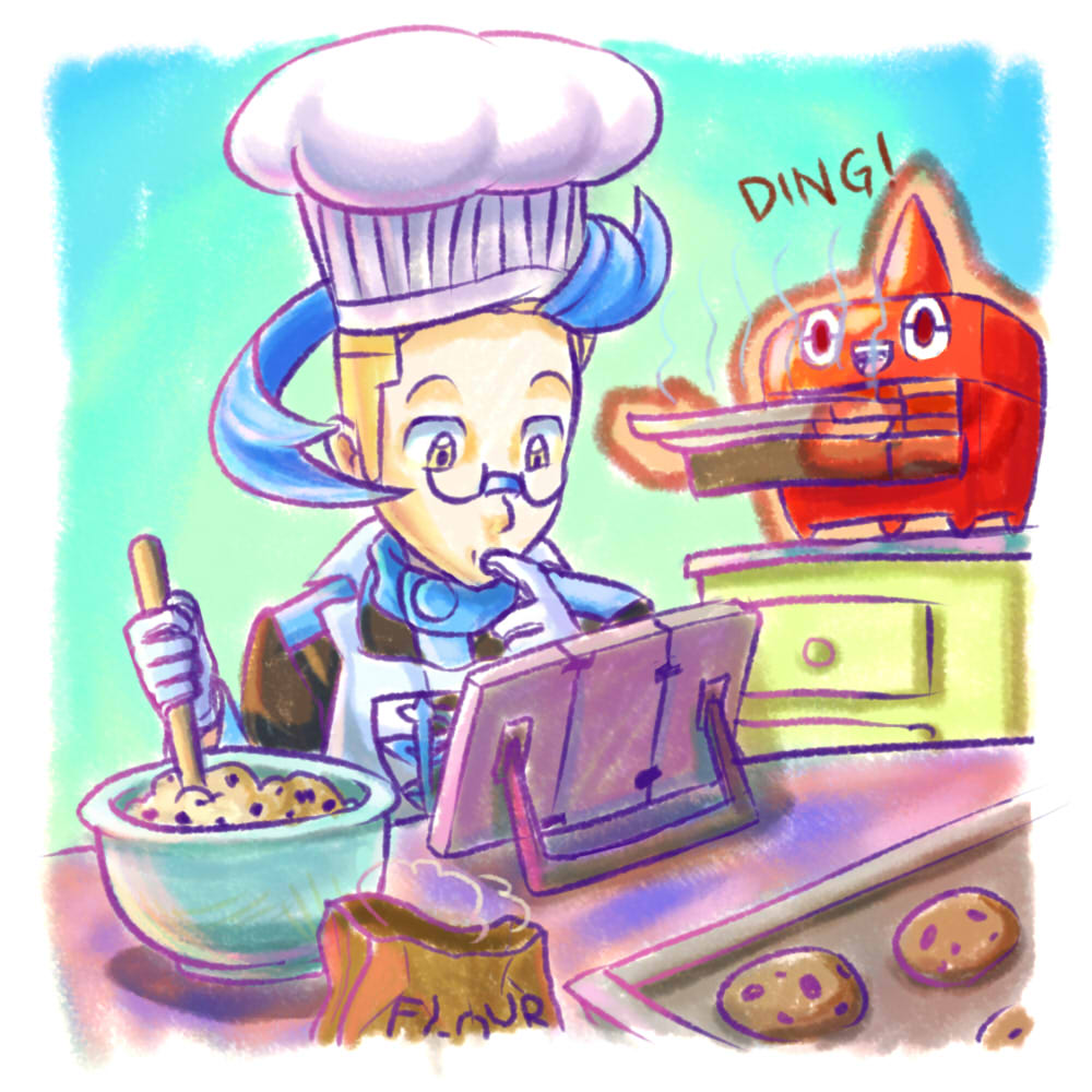 Colress And Rotom 3 Baking Cookies By Mellowmeloetta On Deviantart Colress And Rotom 3 Baking Cookies By Mellowmeloetta On Deviantart