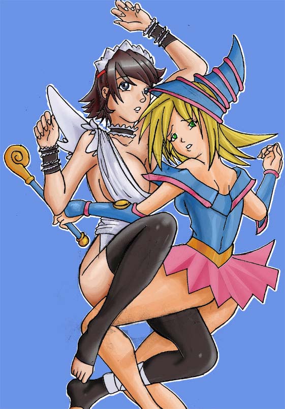 Iroha and Darkmagician Girl Co