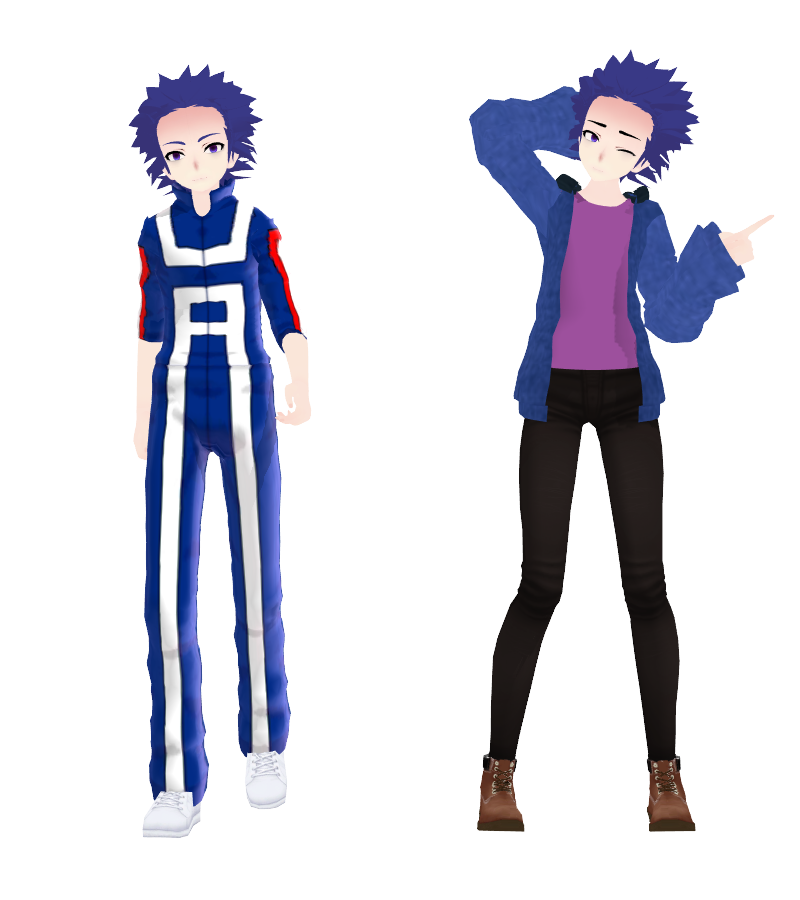 Shinso- in and out of school by Nuchia99 on DeviantArt
