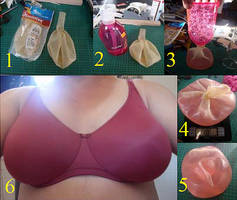 one way to make false breasts