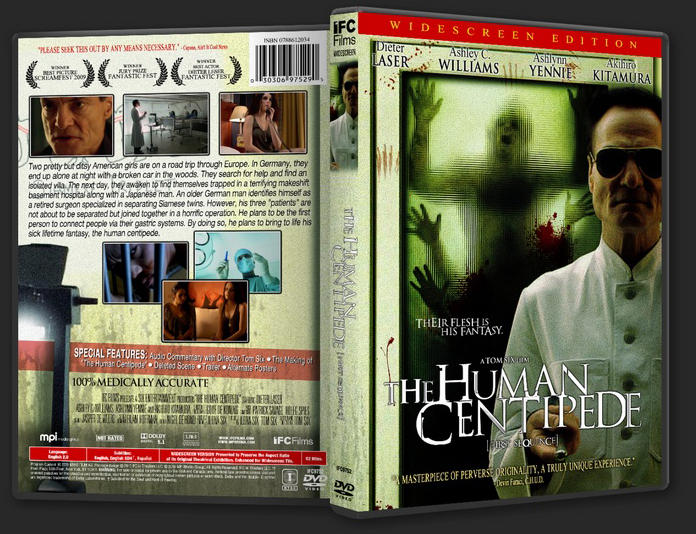 Stearinlys Aktiver spole The Human Centipede DVD Custom by FlashFormula on DeviantArt