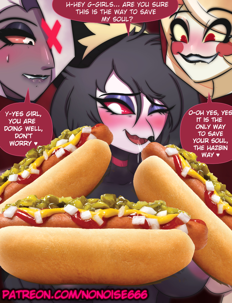 EATING HOT DOGS IS THE ONLY WAY !