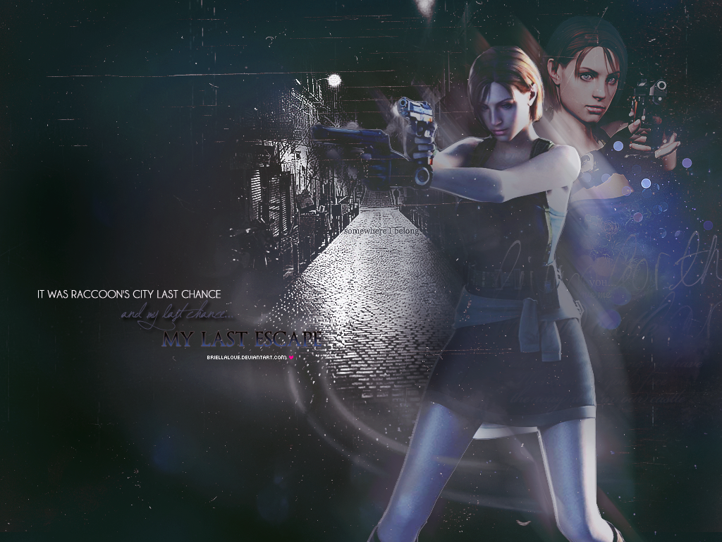 Jill Valentine Wallpaper The Umbrella Chronicles by BriellaLove on  DeviantArt