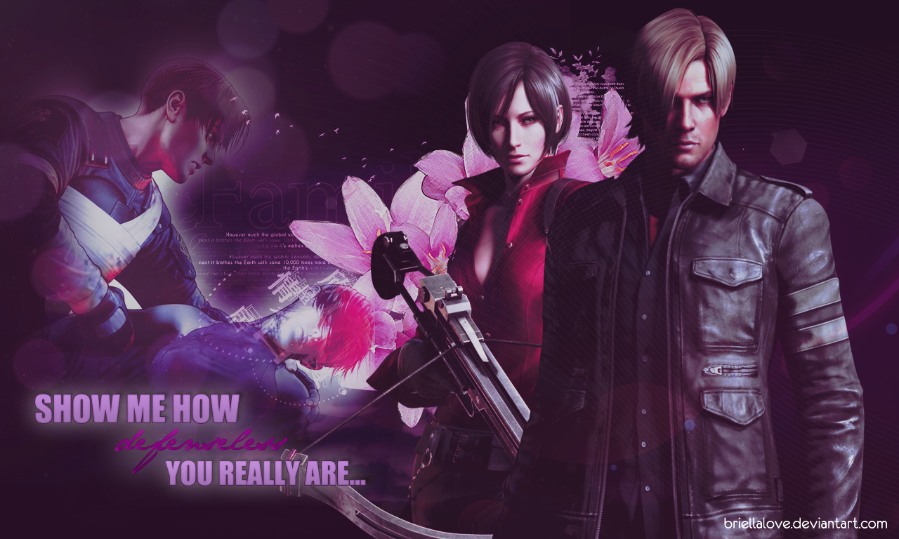 Ada And Leon RE6 Wallpaper