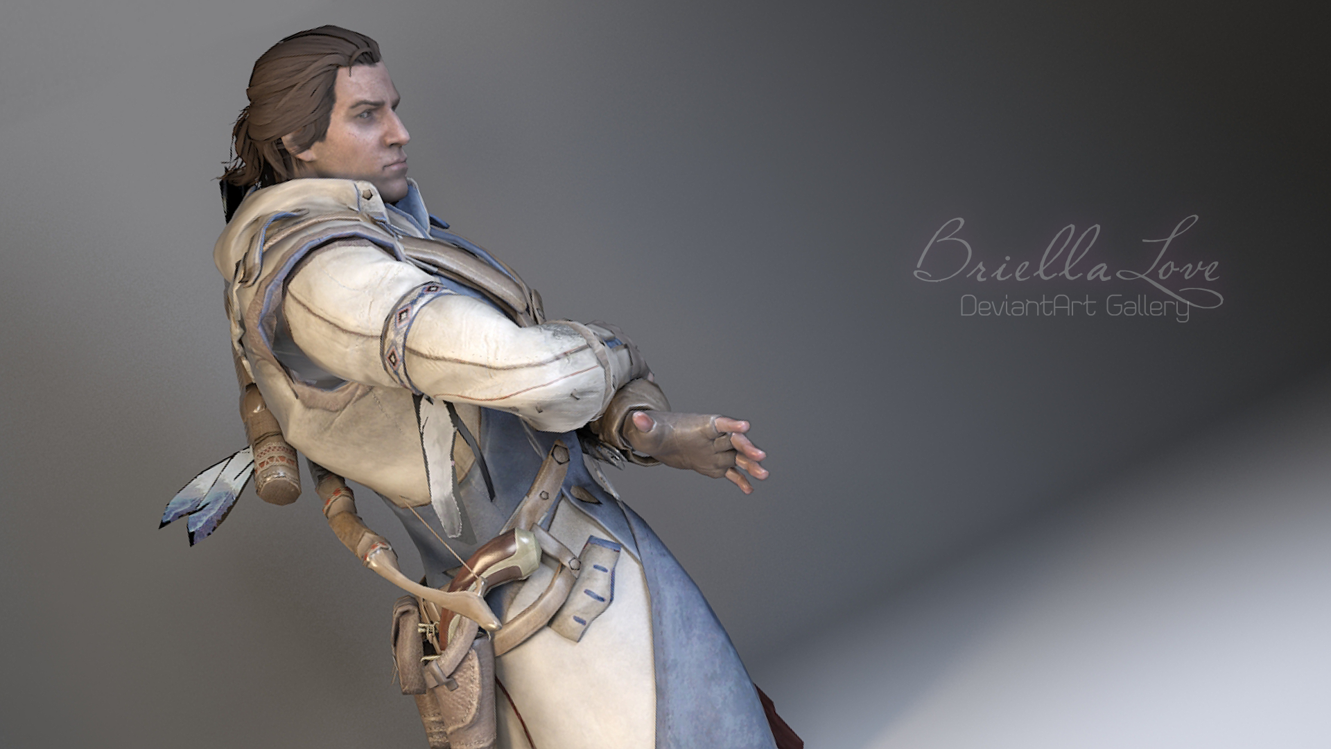 Assassin's Creed III Connor Render Cosplay Costume