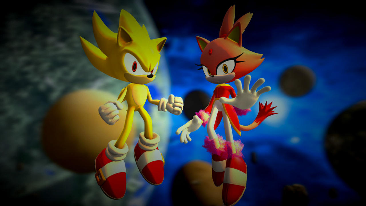 Super Tails vs. Super Chaos Shadow by Nictrain123 on DeviantArt