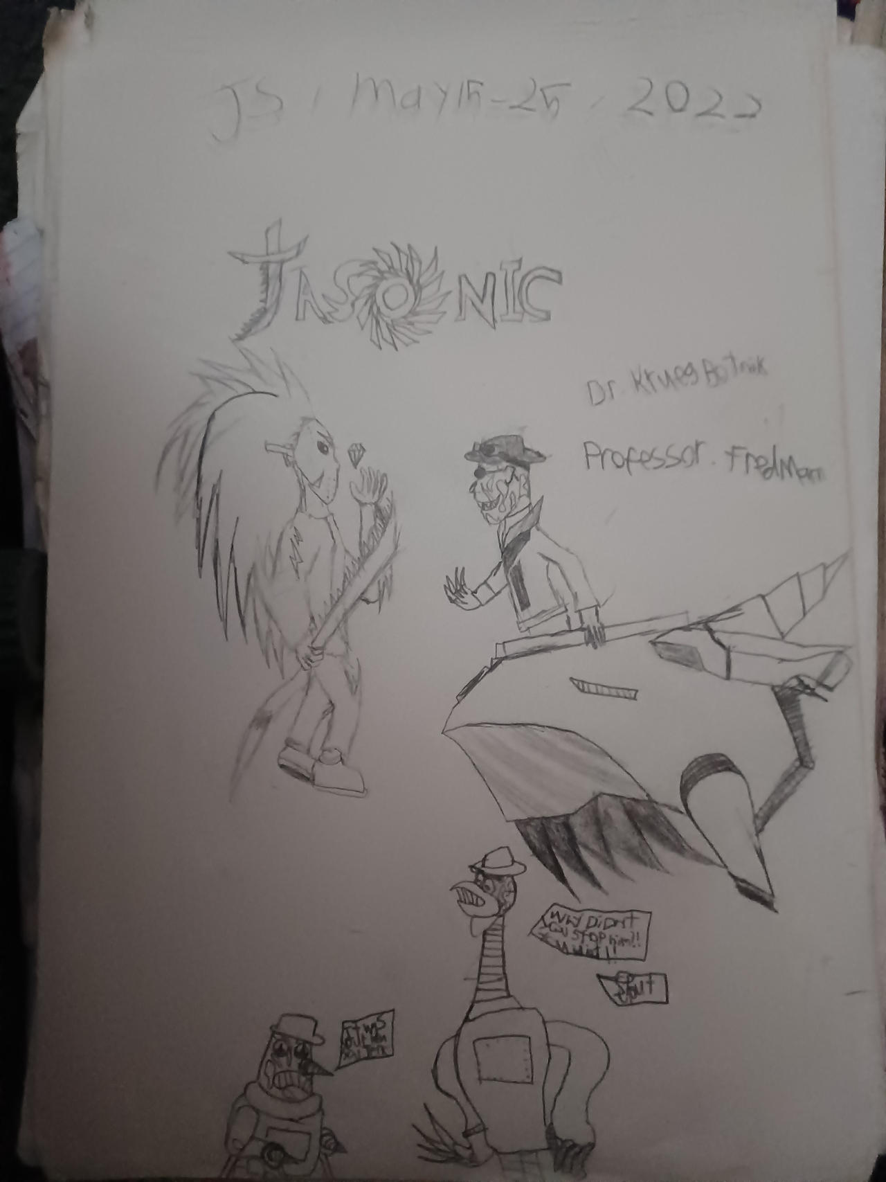 Jasonic JaSonic(Jason Voorhees as Sonic). by JaquanSmith on DeviantArt