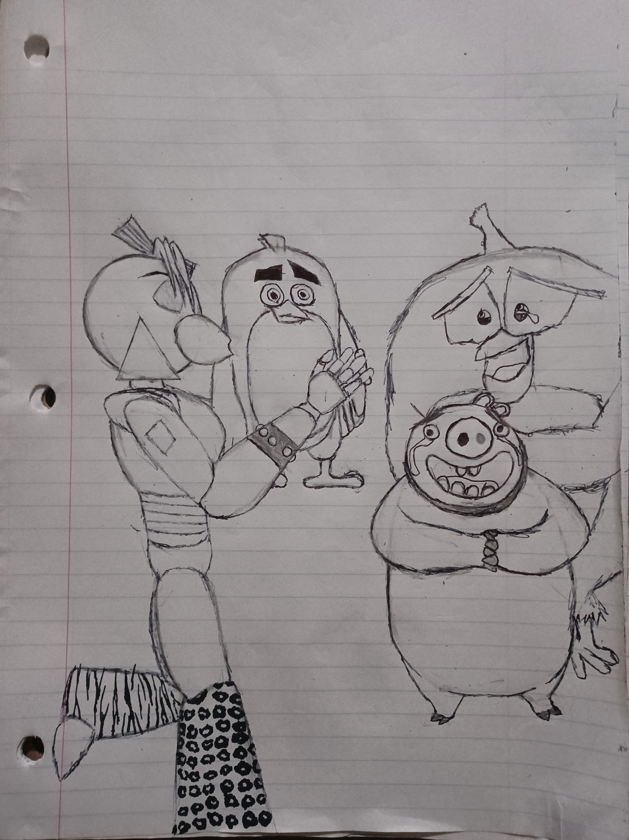 Red x Glamrock Chica(Request). by JaquanSmith on DeviantArt