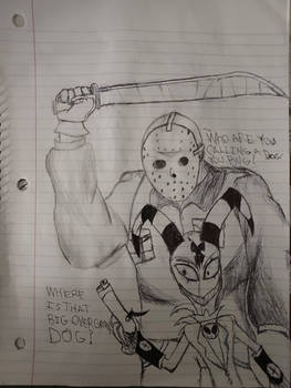 Jason Voorhees vs Blitzo(requested).