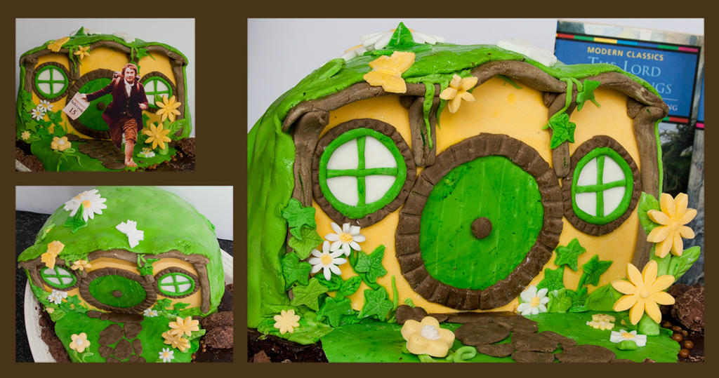 Details of the Bag end cake