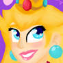 Princess Peach Painting