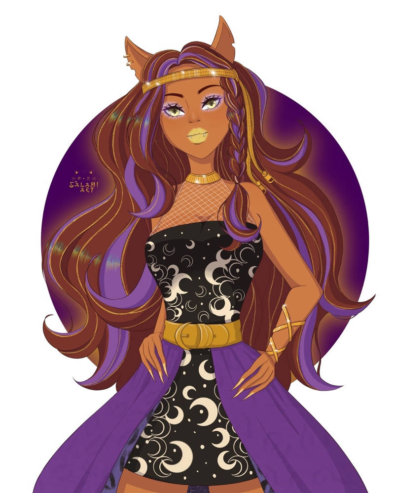 FanArt Clawdeen Wolf By Salamiartstile On DeviantArt fanart-clawdeen-wolf-by-salamiartstile-on-deviantart